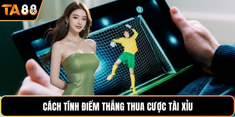 Cách tính điểm thắng thua cược tài xỉu